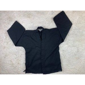 Century Size 0 Youth Boys Girls Karate Pants Top Set Black Uniform